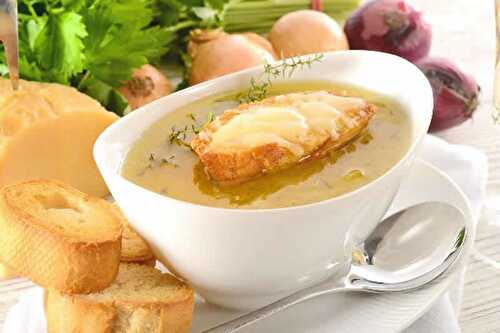 Potage oignon weight watchers cookeo - un délice cookeo pour diner.