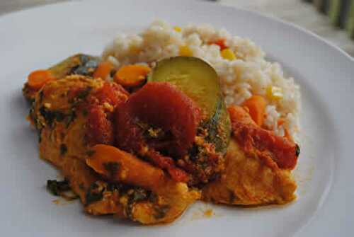 Poulet aux carottes courgettes cookeo - plat facile pour vous.