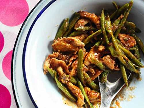 Poulet aux haricots verts cookeo - votre plat principal de poulet.