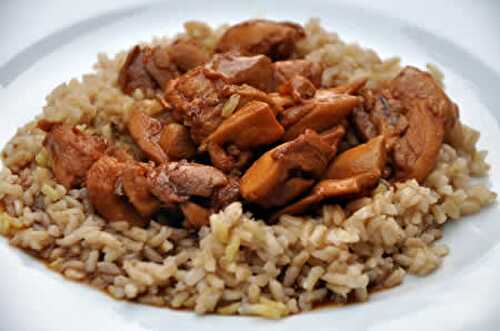 Poulet emince riz cookeo - recette facile pour vous