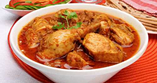 Poulet korma - une délicieuse recette indienne pour votre plat.