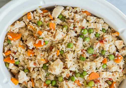 Poulet riz carottes au cookeo - plat cookeo pour votre dîner.