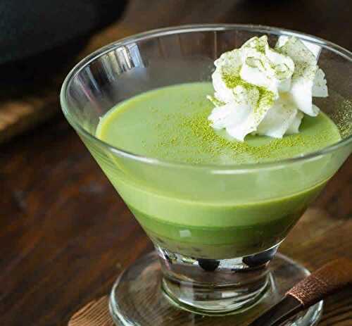 Pudding au Thé Vert avec thermomix - dessert thermomix.