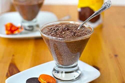 Pudding chocolat et chia au thermomix - dessert au thermomix.