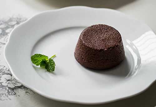 Pudding semoule chocolat au thermomix - un dessert délicieux.