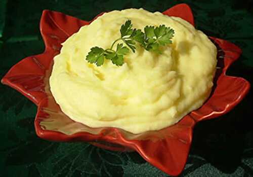 Puree de pommes de terre avec thermomix - recette facile