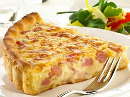 Quiche lardons - recette facile pour vous à la maison