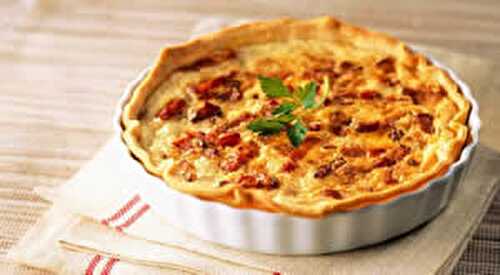 Quiche lorraine avec thermomix - recette facile pour vous