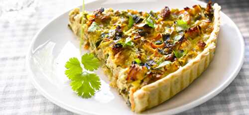 Quiche multi legumes - recette facile pour votre entrée de repas.