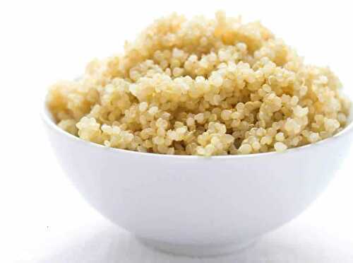 Quinoa cuisson parfaite - superaliment riche en protéines pour vos plats.
