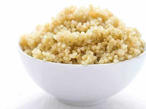 Quinoa cuisson parfaite - superaliment riche en protéines pour vos plats.
