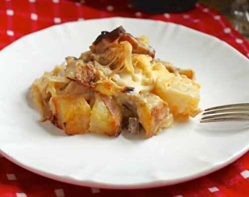 Raclette tartiflette fromage cookeo - un plat de pomme de terre.au cookeo.