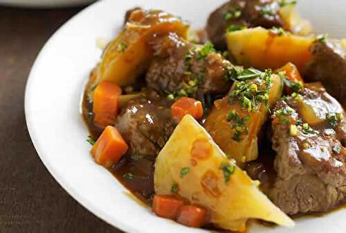 Ragout agneau pommes de terre carottes cookeo - recette facile