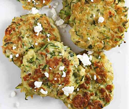 Recette beignets de courgettes et féta w.w - un délice pour votre table.
