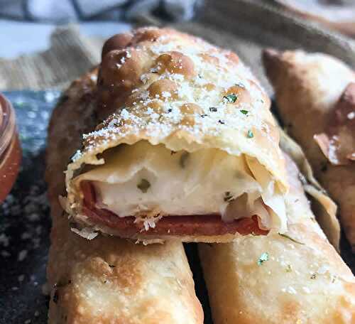 Recette bricks au fromage ww - un délice à 2 SP par personne.