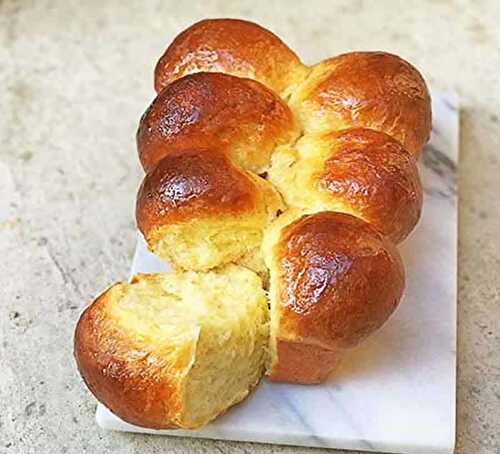 Recette brioche traditionnelle - brioche au beurre, classique, faite à la main