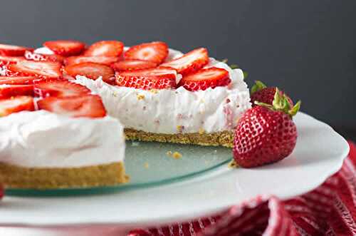 Recette cheesecake aux fraises weight watchers - votre dessert.