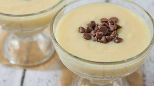 Recette crème à la vanille ww - un délicieux dessert facile.