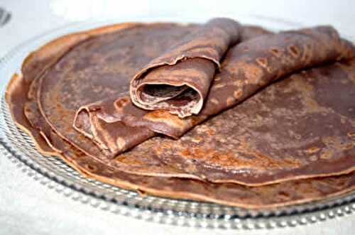 Recette crepe chocolat - recette facile chez vous à la maison