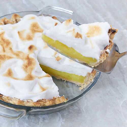 Recette de la tarte au citron meringuée ww - pour votre dessert.