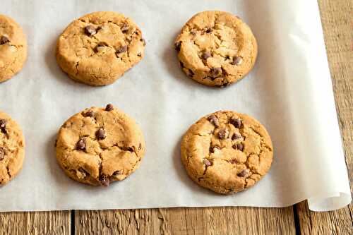 Recette des cookies aux pépites de chocolat - biscuit du goûter.