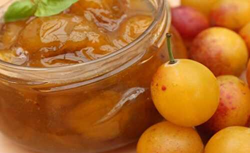 Recette facile de confiture mirabelles au thermomix