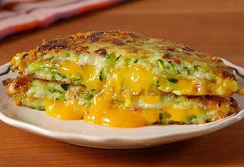 Recette galette courgette cheddar ww - pour accompagner vos plats.