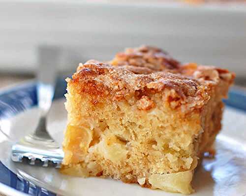 Recette gâteau de pommes facile ww - dessert Weight Watchers.