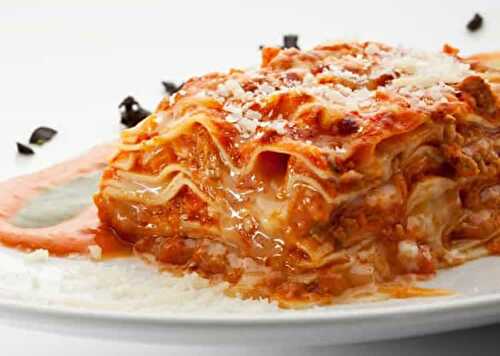 Recette lasagne poulet et parmesan ww - un diner 7 SP.