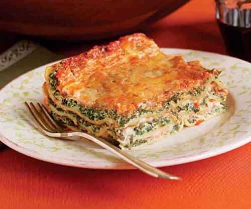 Recette lasagnes aux épinards au thermomix - votre plat en famille.