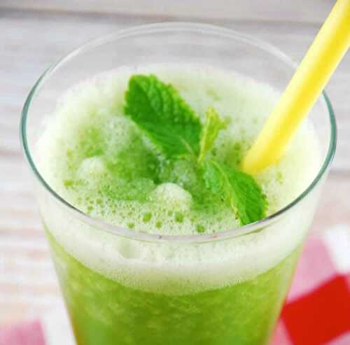 Recette limonade à la menthe ww - boisson rafraîchissante 0 SP.