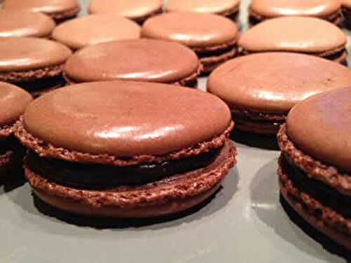 Recette Macarons chocolat - facile à réaliser chez vous