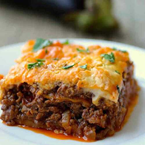 Recette Moussaka ww - faites-en votre plat principal.