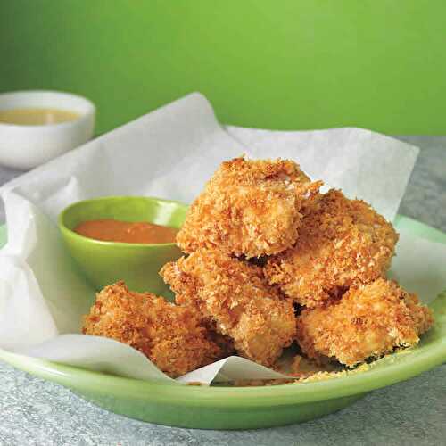 Recette nuggets de poulet à la friteuse ww - un vrai délice.