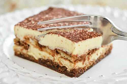 Recette originale de tiramisu - facile pour votre dessert. % %