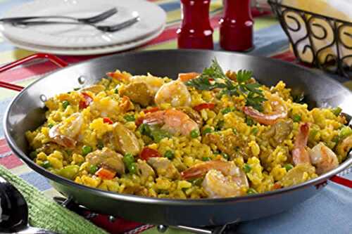 Recette Paella express facile de la cuisine espagnole.