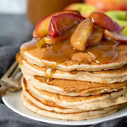 Recette pancakes pomme cannelle ww - faites en pour votre gouter.