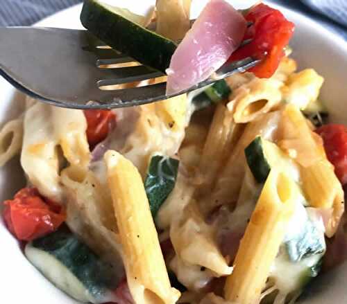 Recette penne et légumes ww - un diner léger 6 SP par personne