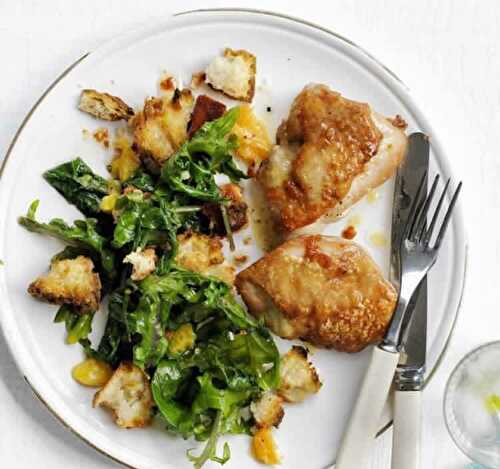 Recette poulet rôti au citron ww - un plat léger pour votre diner.