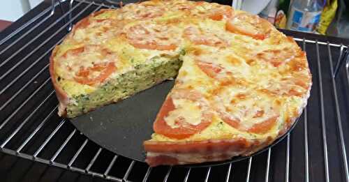 Recette quiche sans pâte courgettes et bacon ww - un vrai délice.