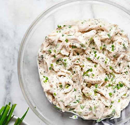 Recette salade aux émincés de poulet ww - une entrée à 5 SP.