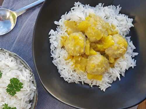 Recette sauce curry au thermomix - pour accompagner vos plats.