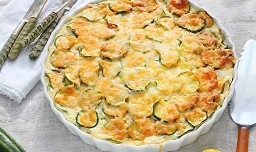 Recette tarte courgettes et feta - votre plat du dimanche.