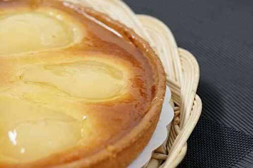 Recette tarte poire et amande - un dessert facile à realiser chez vous.