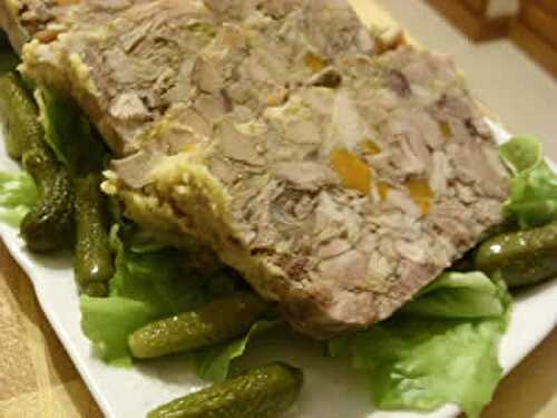 Recette Terrine de poulet et basilic au thermomix -