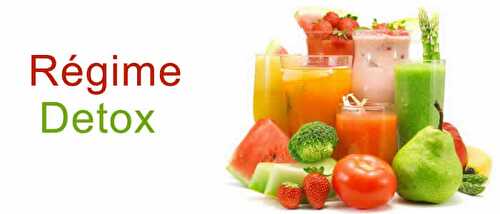 Regime detox - des conseils de régime pour votre santé.