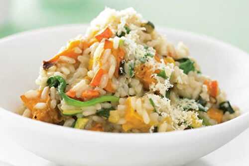 Risotto aux légumes facile au cookeo - riz aux légumes de la saison