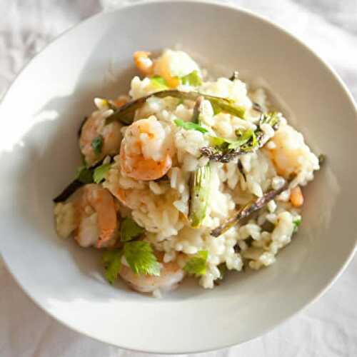 Risotto de crevettes poireaux cookeo - recette maison avec votre cookeo.