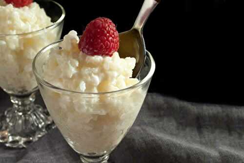 Riz au lait au Cookeo - recette dessert cookeo simple et facile.