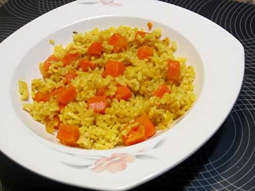 Riz aux carottes au cookeo - un délicieux plat pour 4 personnes